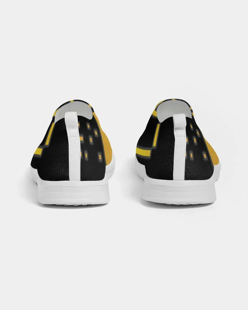 SMOKIN BLACK Women's Slip-On Flyknit Shoe Kin Custom