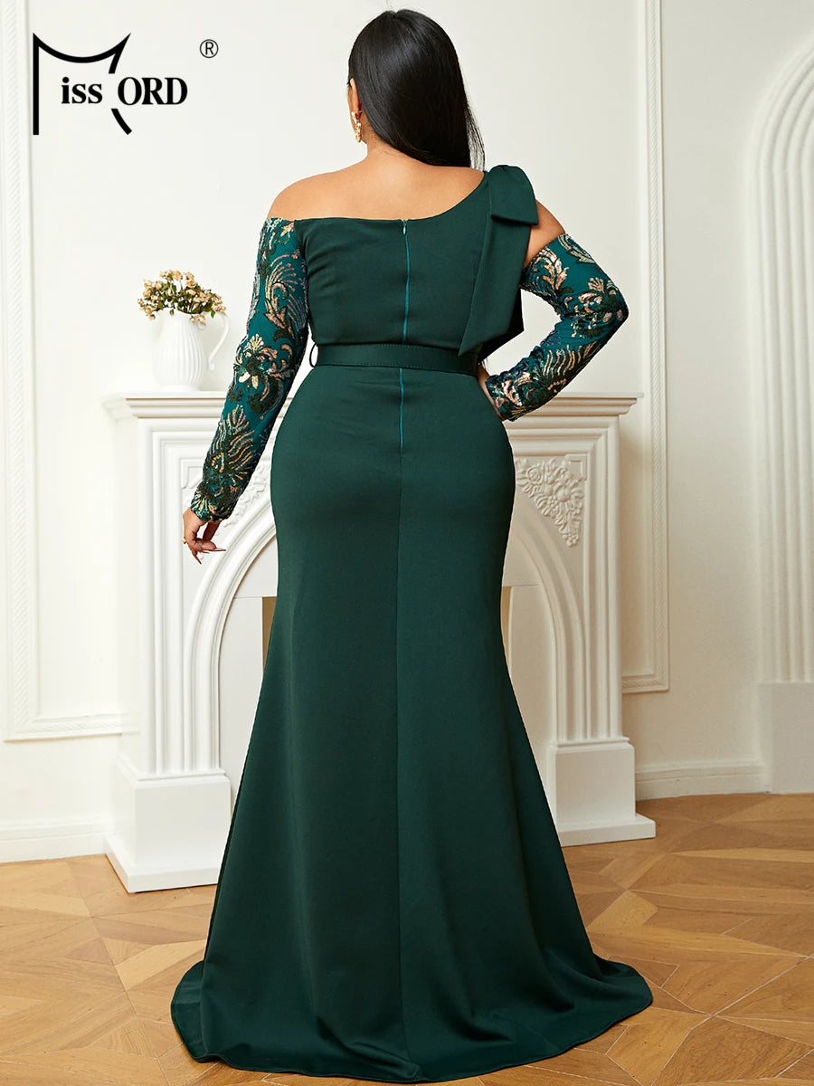 FZ Women's Plus Size Strapless Evening Dress