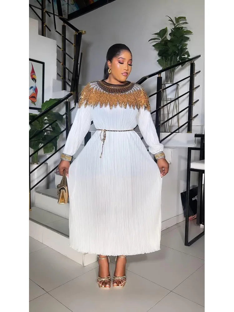 FZ Women's Plus Size African Maxi Dress