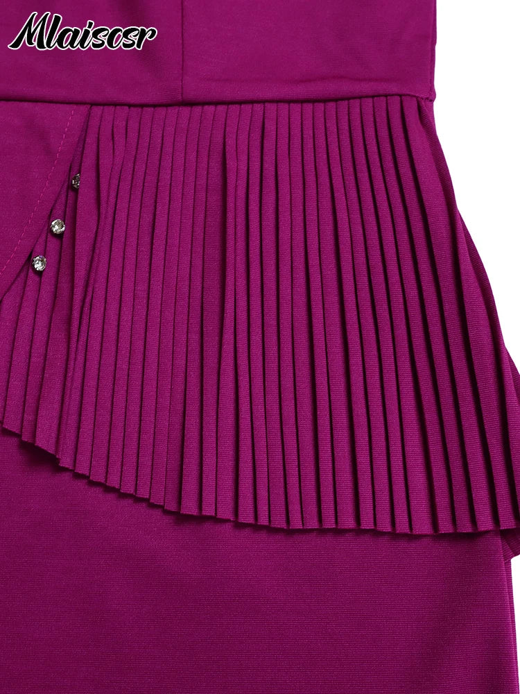 FZ Women's Half Sleeves with sashes Slim midi Evening Dress