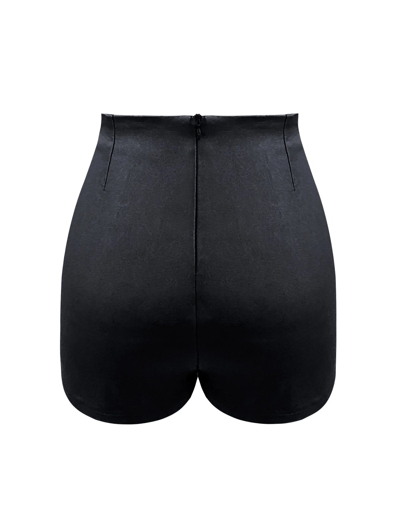 FZ Women's High Waist Split Faux Leather High Street Skirt - FZwear