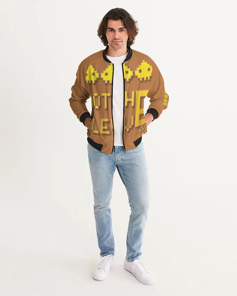 TAN FLITE Men's Bomber Jacket Kin Custom