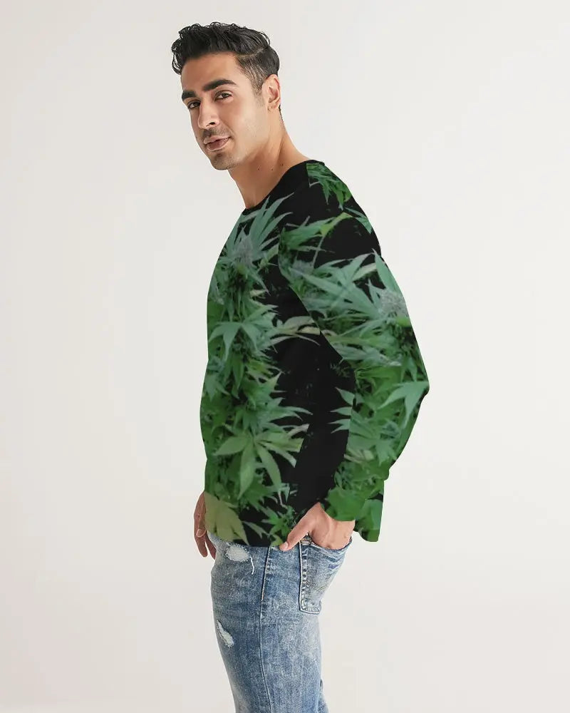 THE BUD - DARKER SHADE Men's Long Sleeve Tee Kin Custom