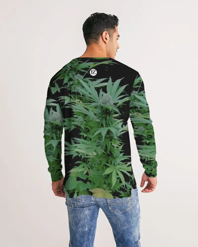 THE BUD - DARKER SHADE Men's Long Sleeve Tee Kin Custom