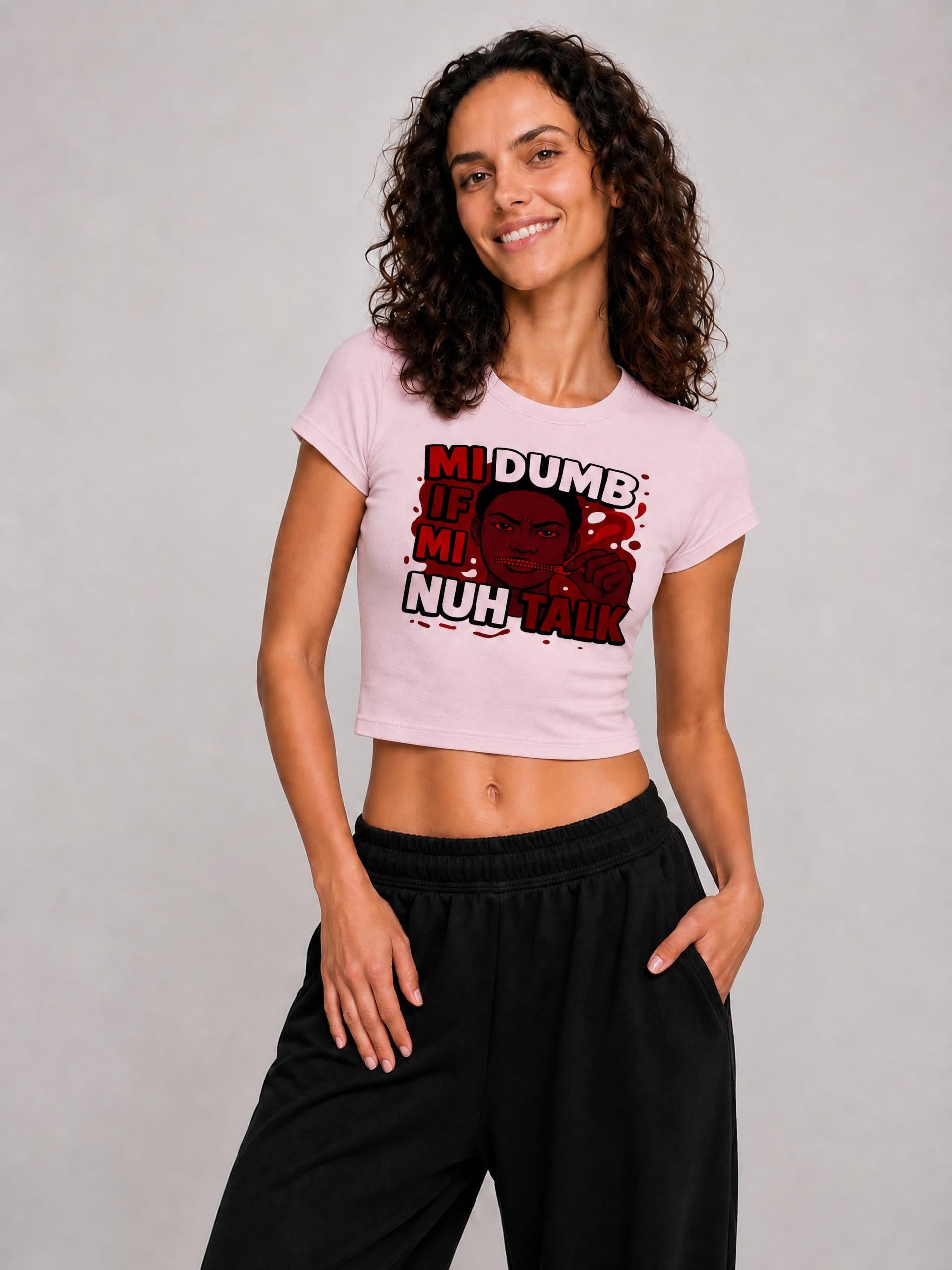 FZ Women's Slim-Fit Cropped Tee