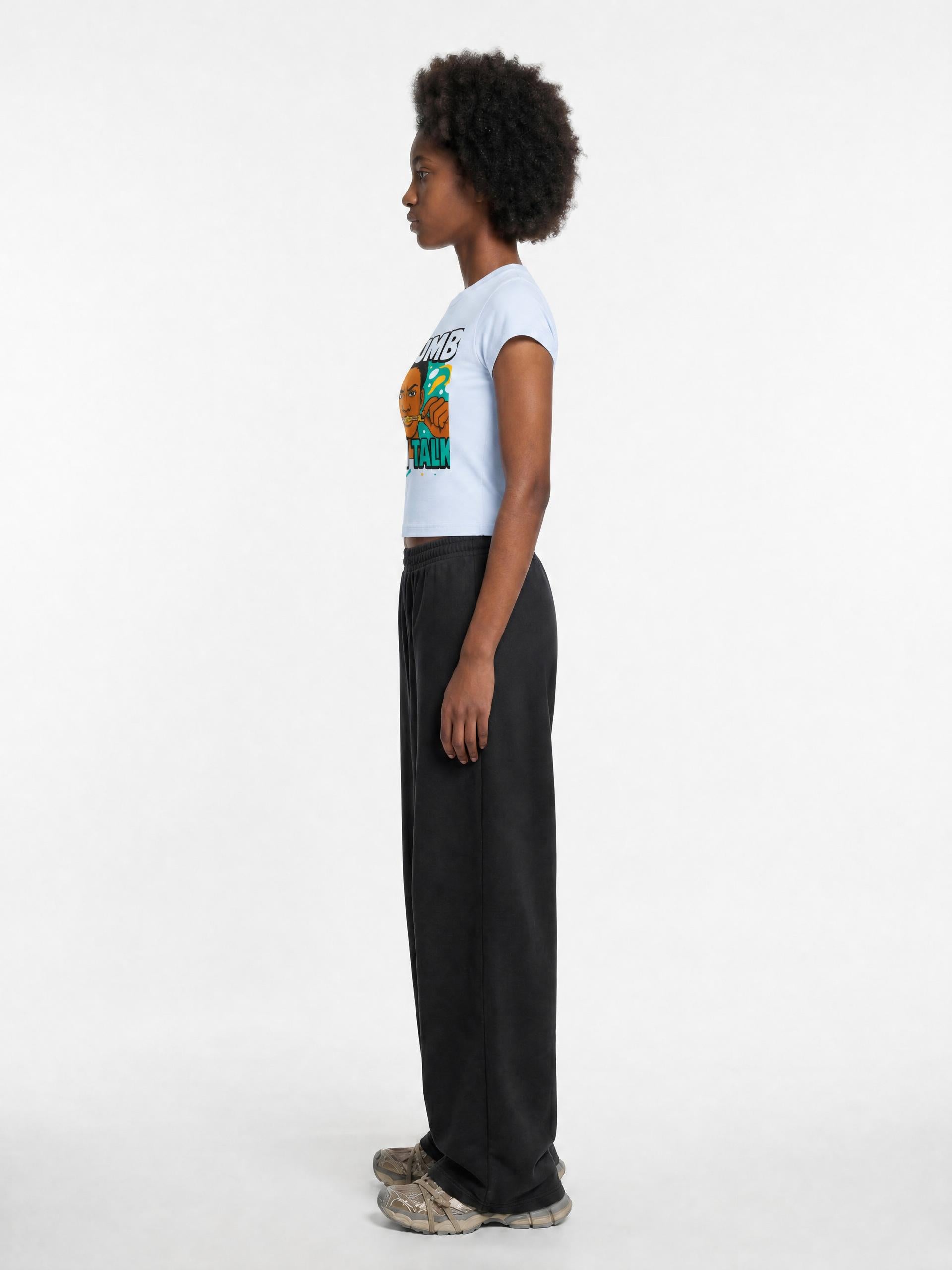 FZ Women's Slim-Fit Cropped Tee
