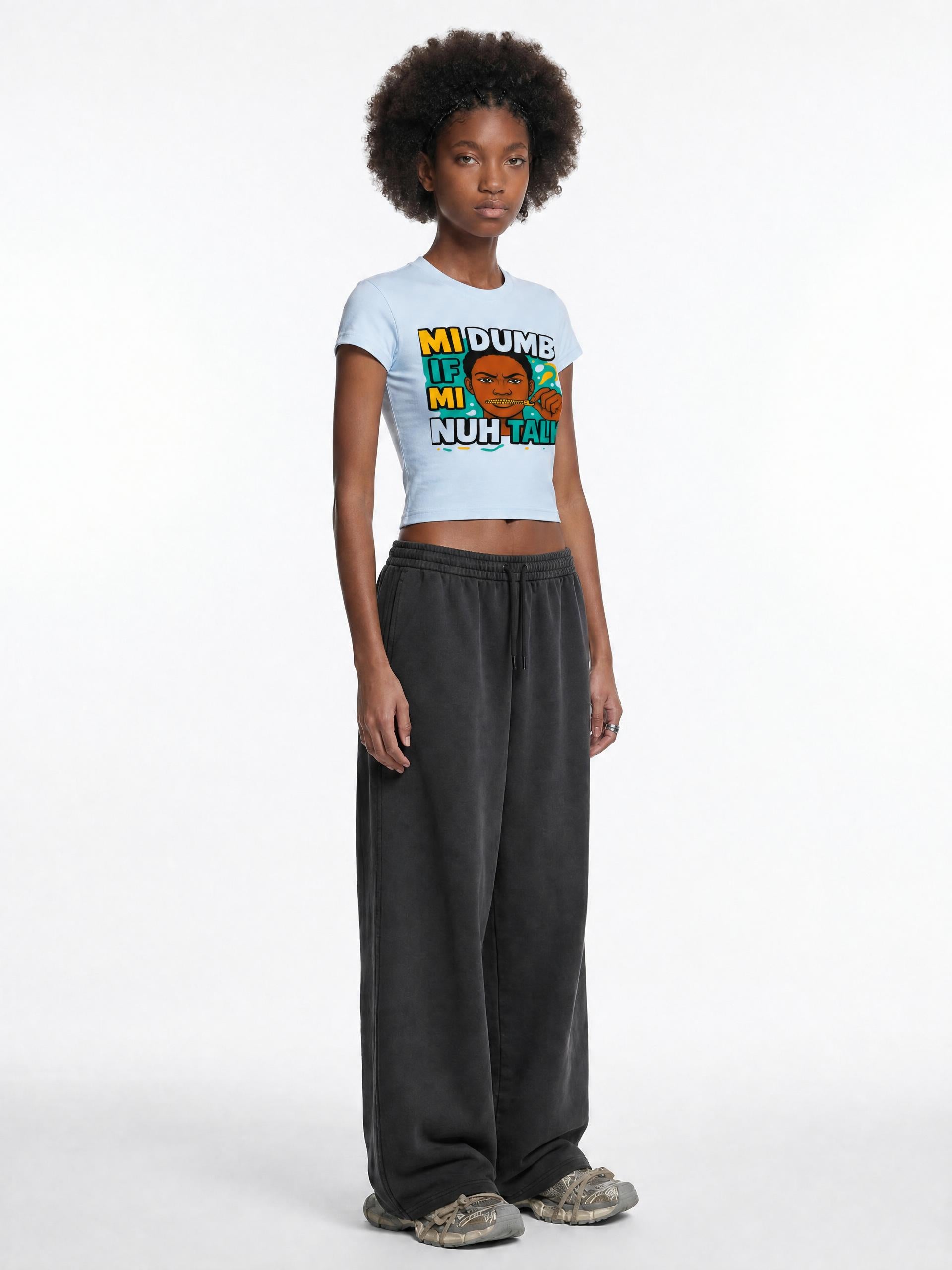 FZ Women's Slim-Fit Cropped Tee