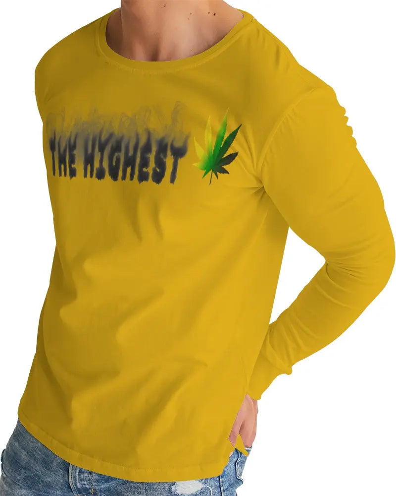 YELLOW ZONE Men's Long Sleeve Tee Kin Custom