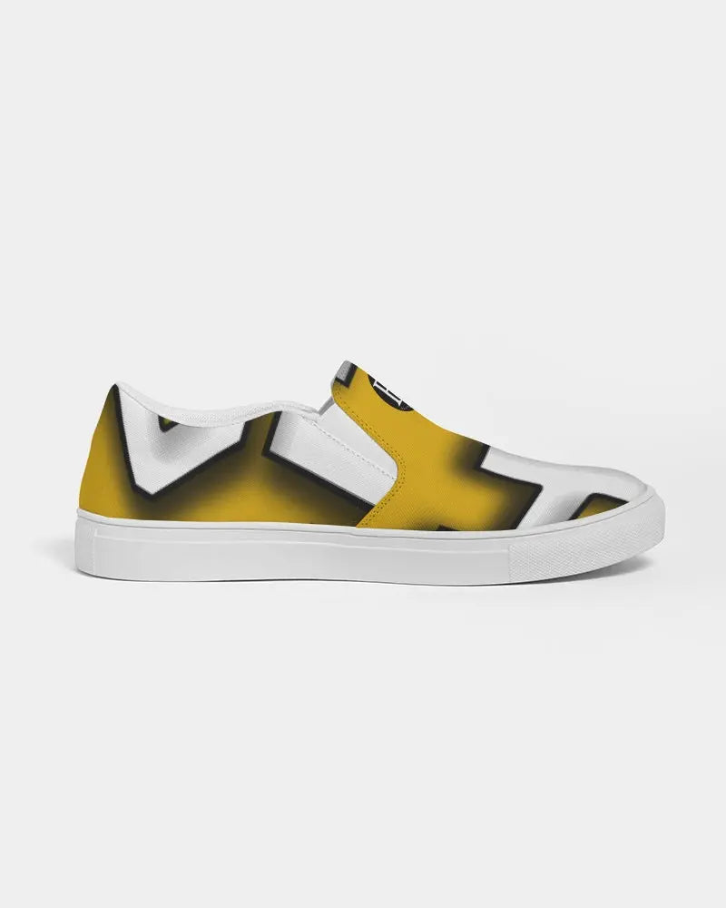 YELLOW ZONE Women's Slip-On Canvas Shoe Kin Custom