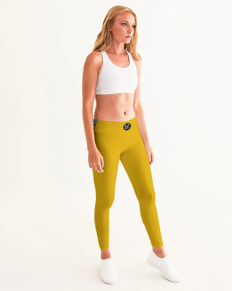 YELLOW ZONE Women's Yoga Pants Kin Custom