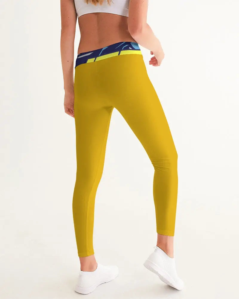 YELLOW ZONE Women's Yoga Pants Kin Custom