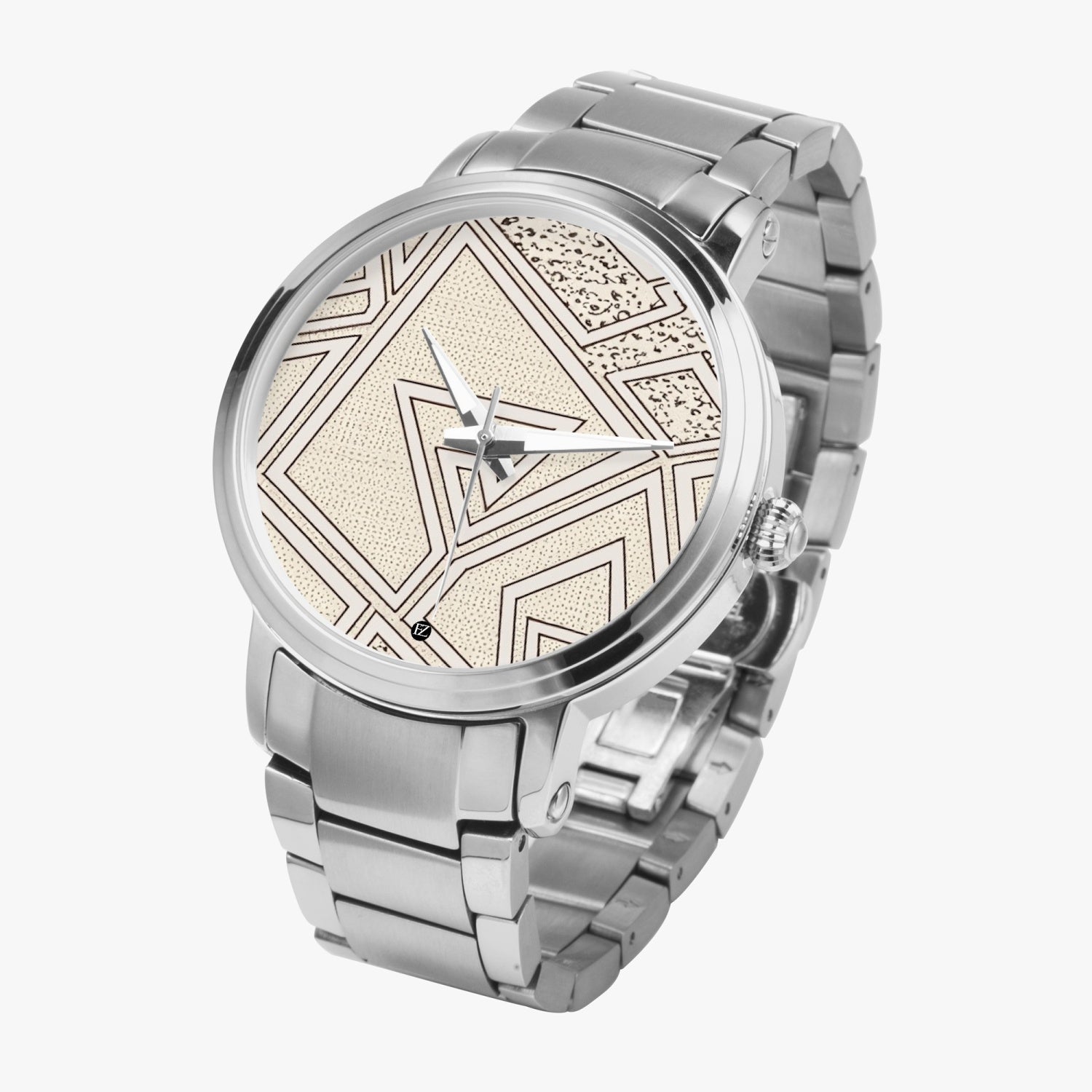 FZ African Print Steel Strap Automatic Watch - FZwear