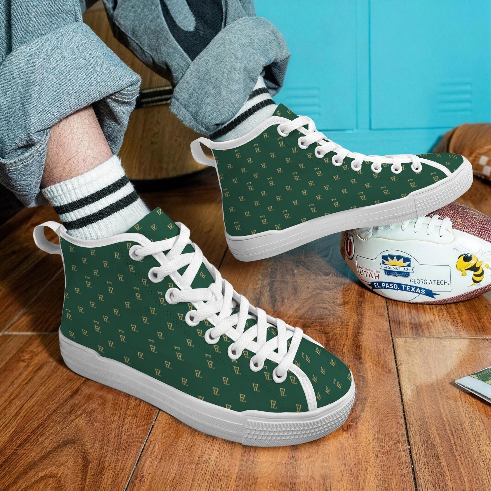 FZ Men's New Vancouver High Top Canvas Shoes