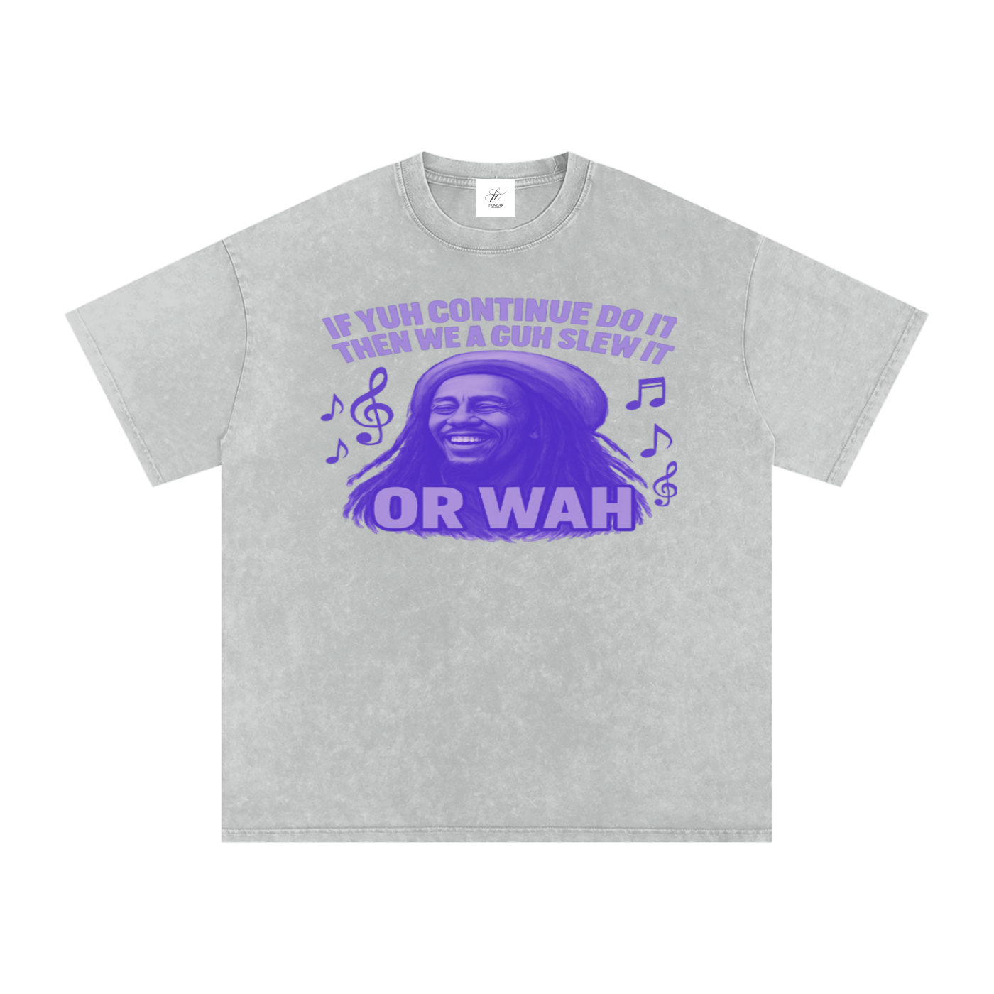 Acid Wash Oversize T-Shirt - 250 GSM