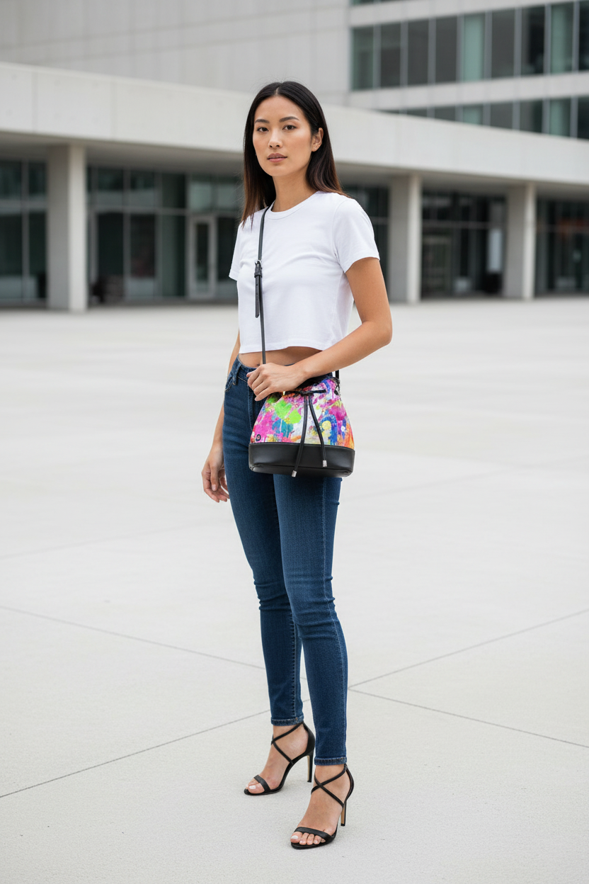 Asian model - Crossbody - Urban Plaza