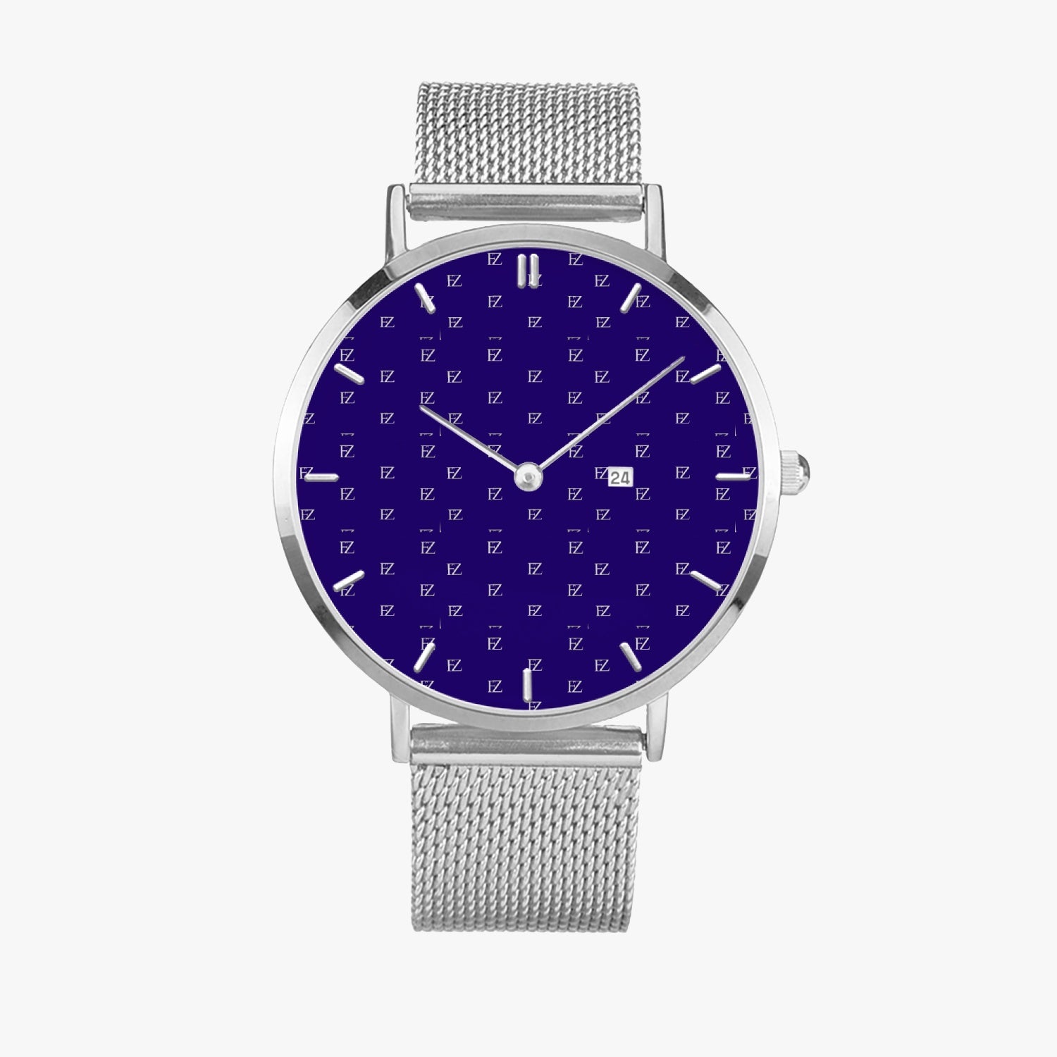 FZ Unisex Stainless Steel Perpetual Calendar Quartz Watch (With Indicators) - FZwear