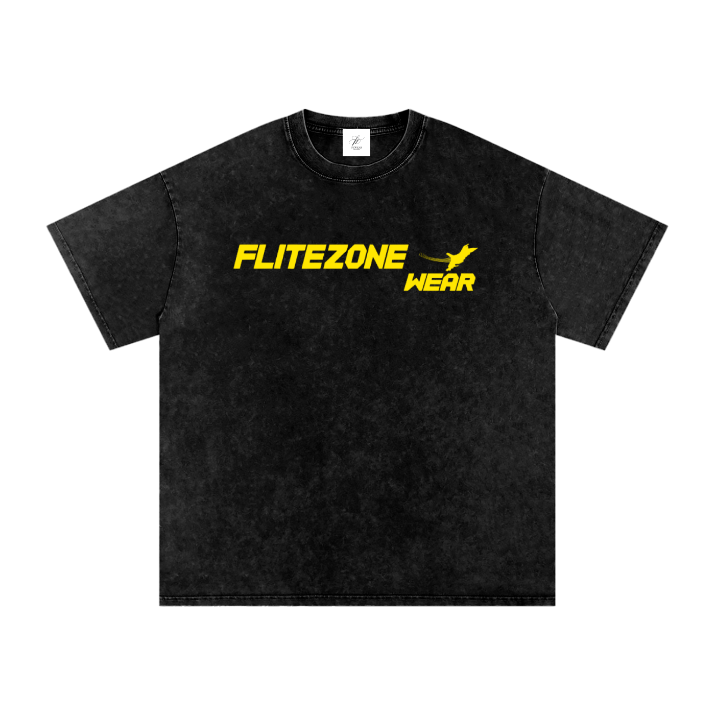 FZ Unisex Snow Washed Oversized Cotton Tee
