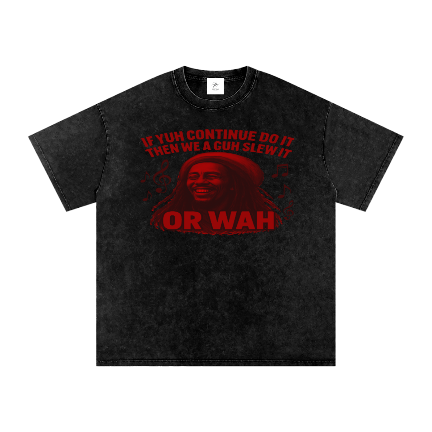 Acid Wash Oversize T-Shirt - 250 GSM