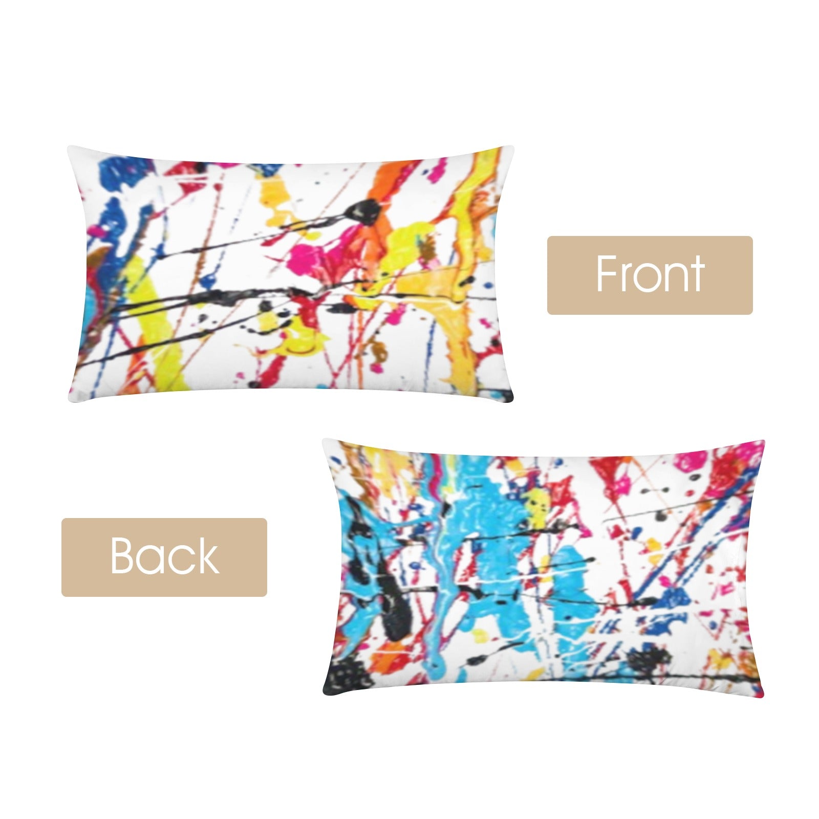 FZ Paint Printed Pillowcase