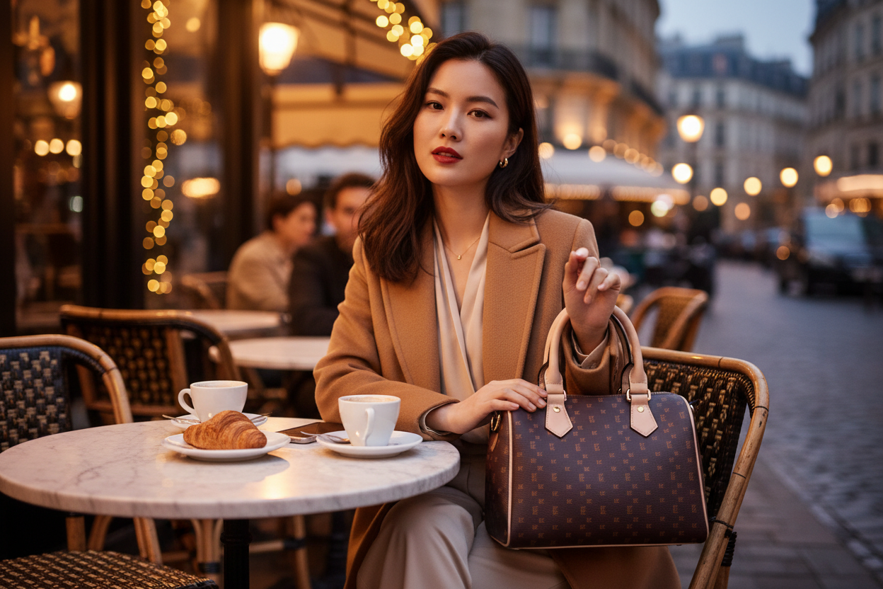 Bag 2 - Burgundy Tone-on-Tone