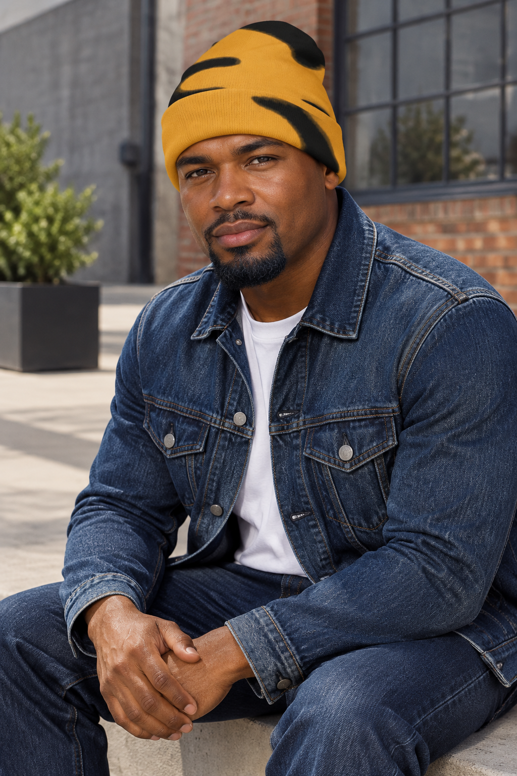 FZ Custom knitted Beenie Hat