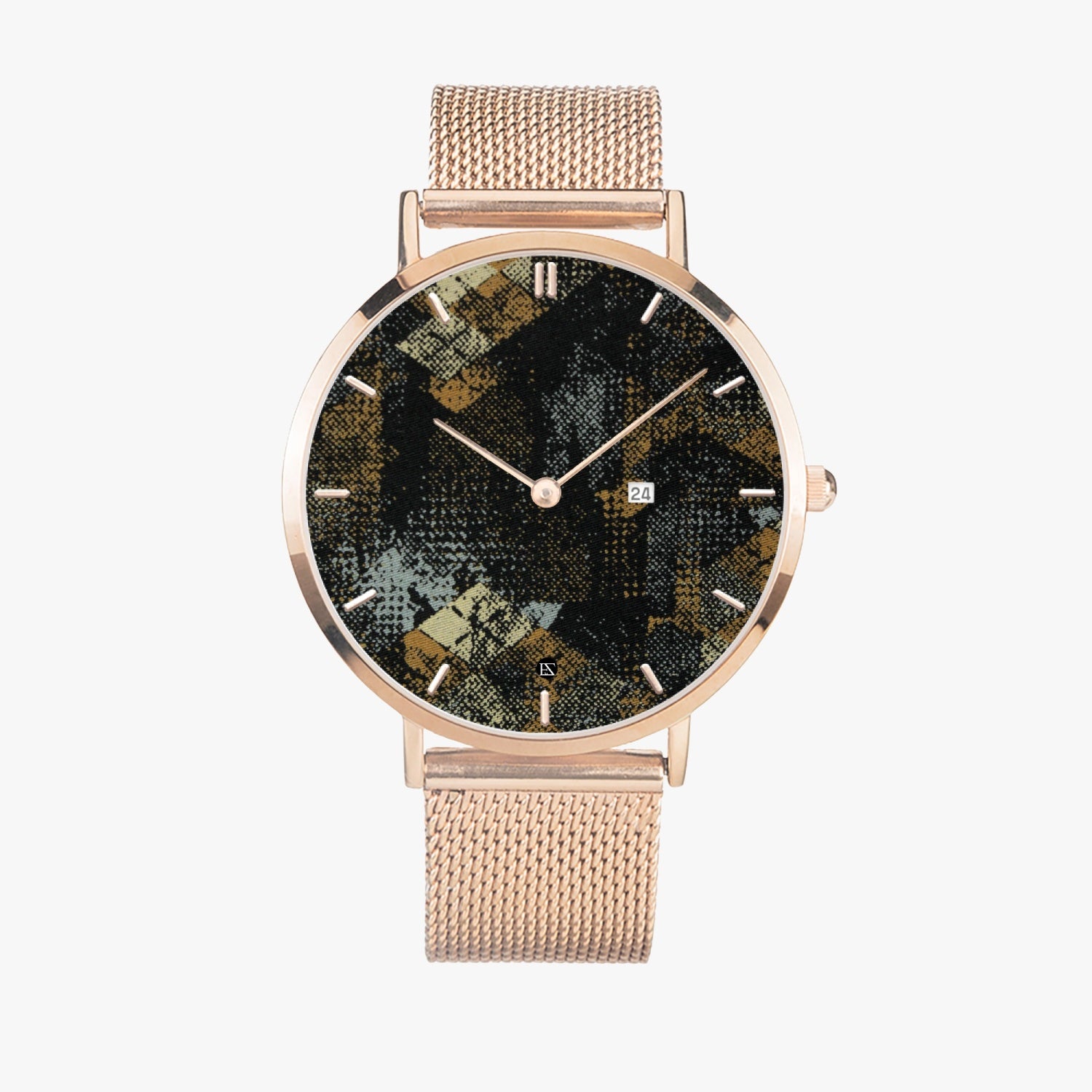 FZ Unisex Stainless Steel Perpetual Calendar Quartz Watch - Indicator - FZwear