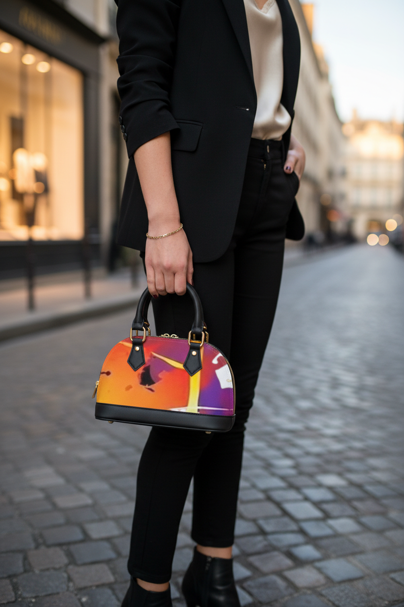 Black Dome Bag 1