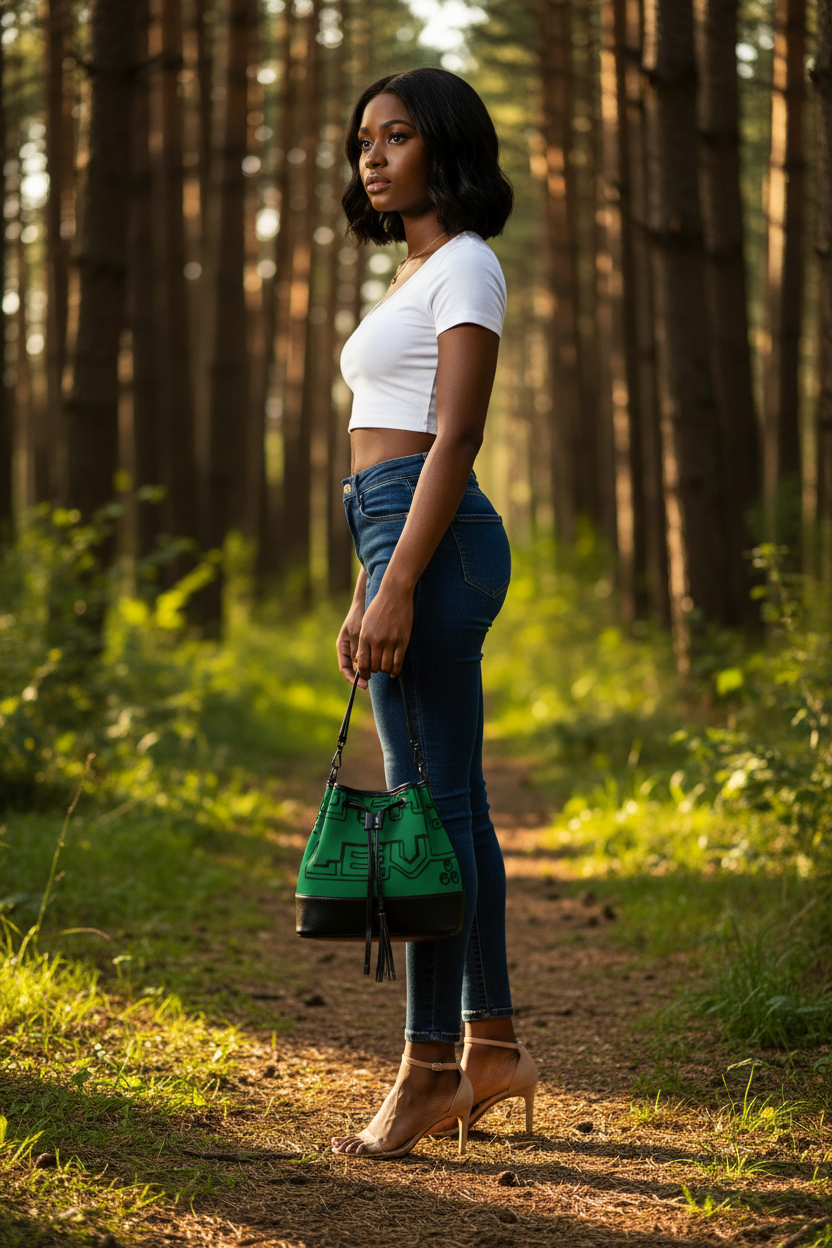 Black model - Handheld - Forest