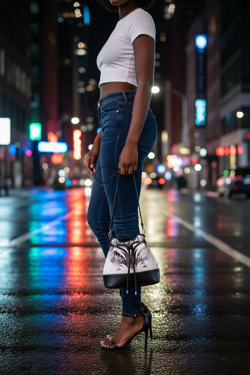 Black model - Handheld - Night Street