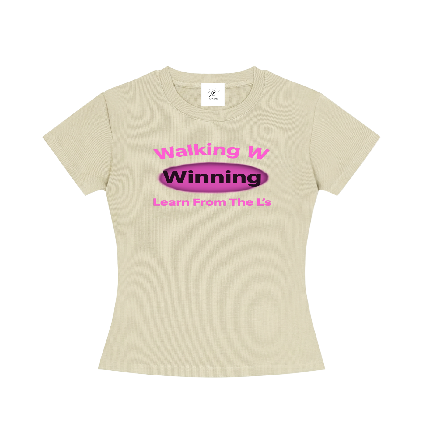 FZ Women's Slim Fit Winning Crewneck Tee