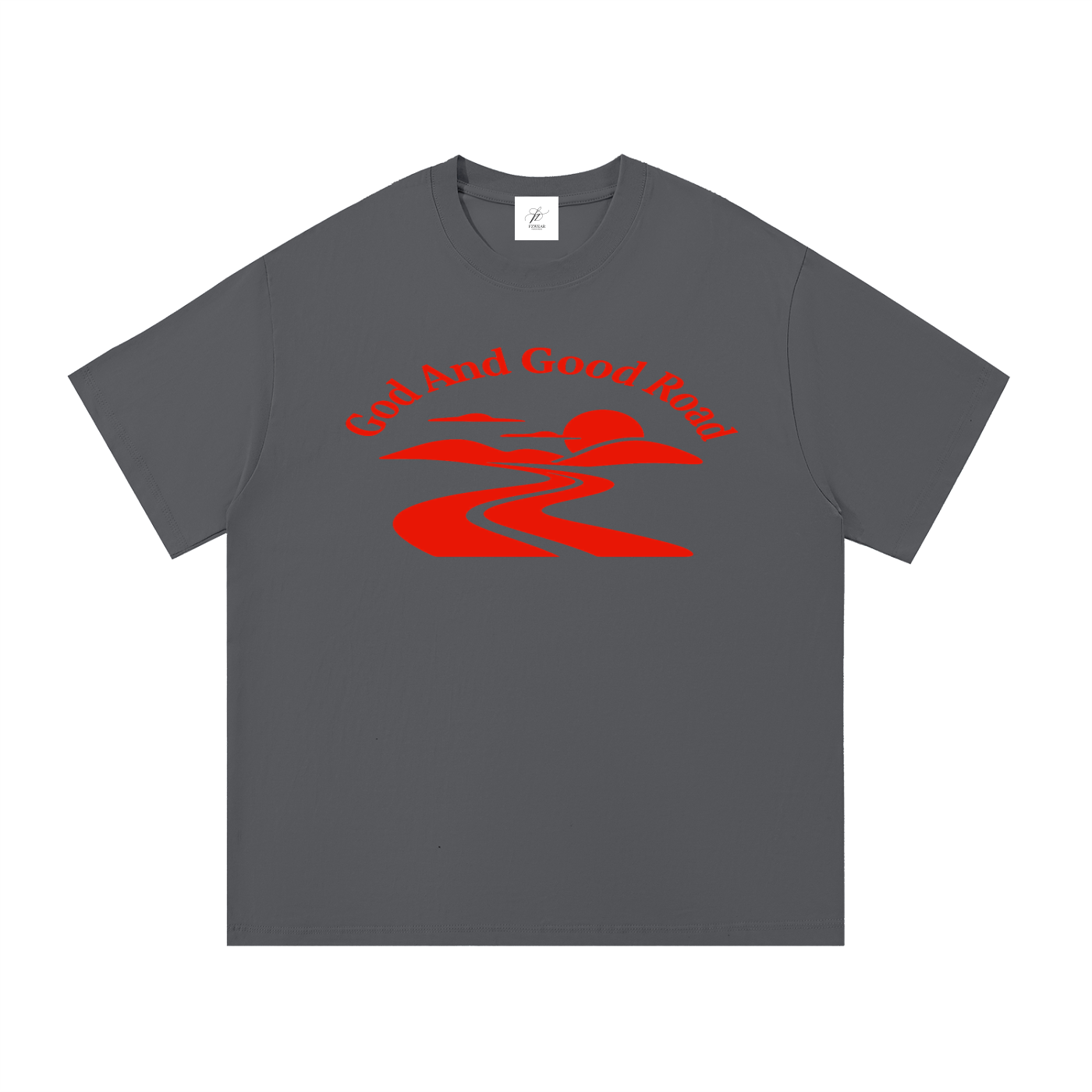 FZ Unisex Essential Good Road Cotton Tee
