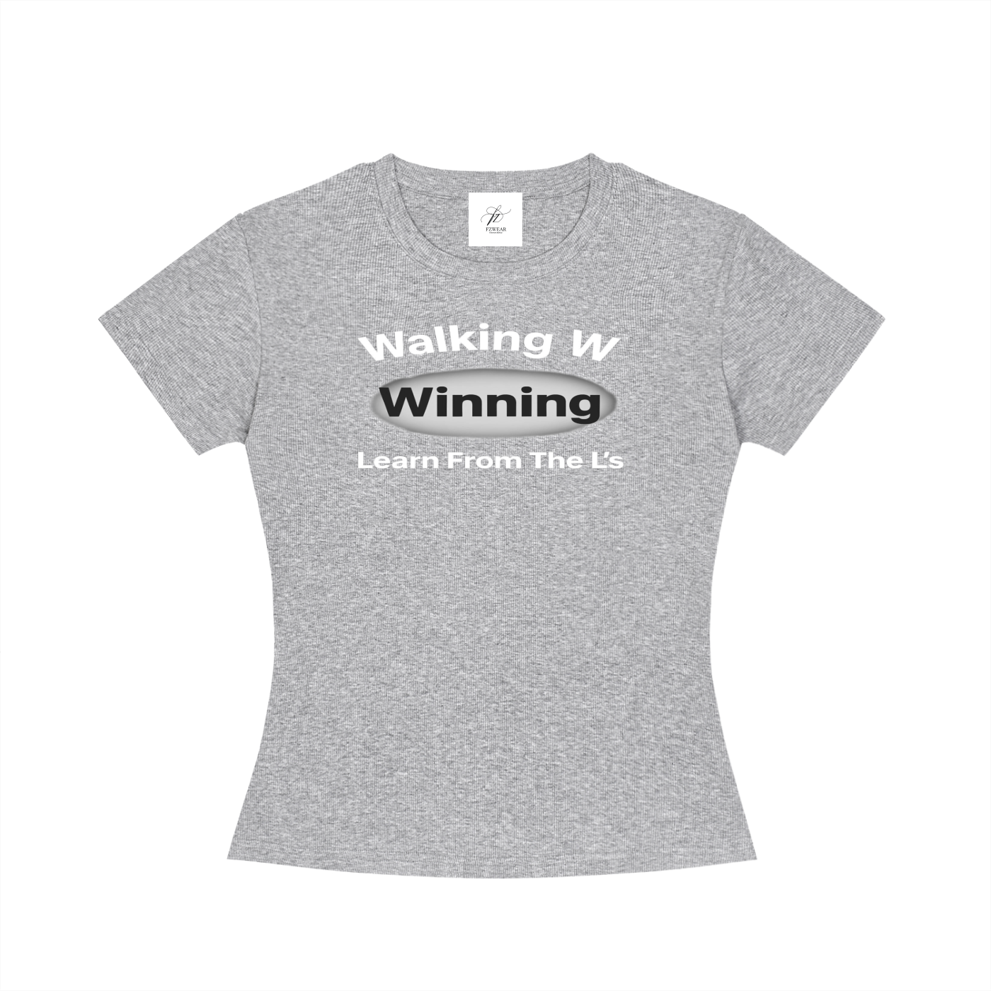 FZ Women's Slim Fit Winning Crewneck Tee