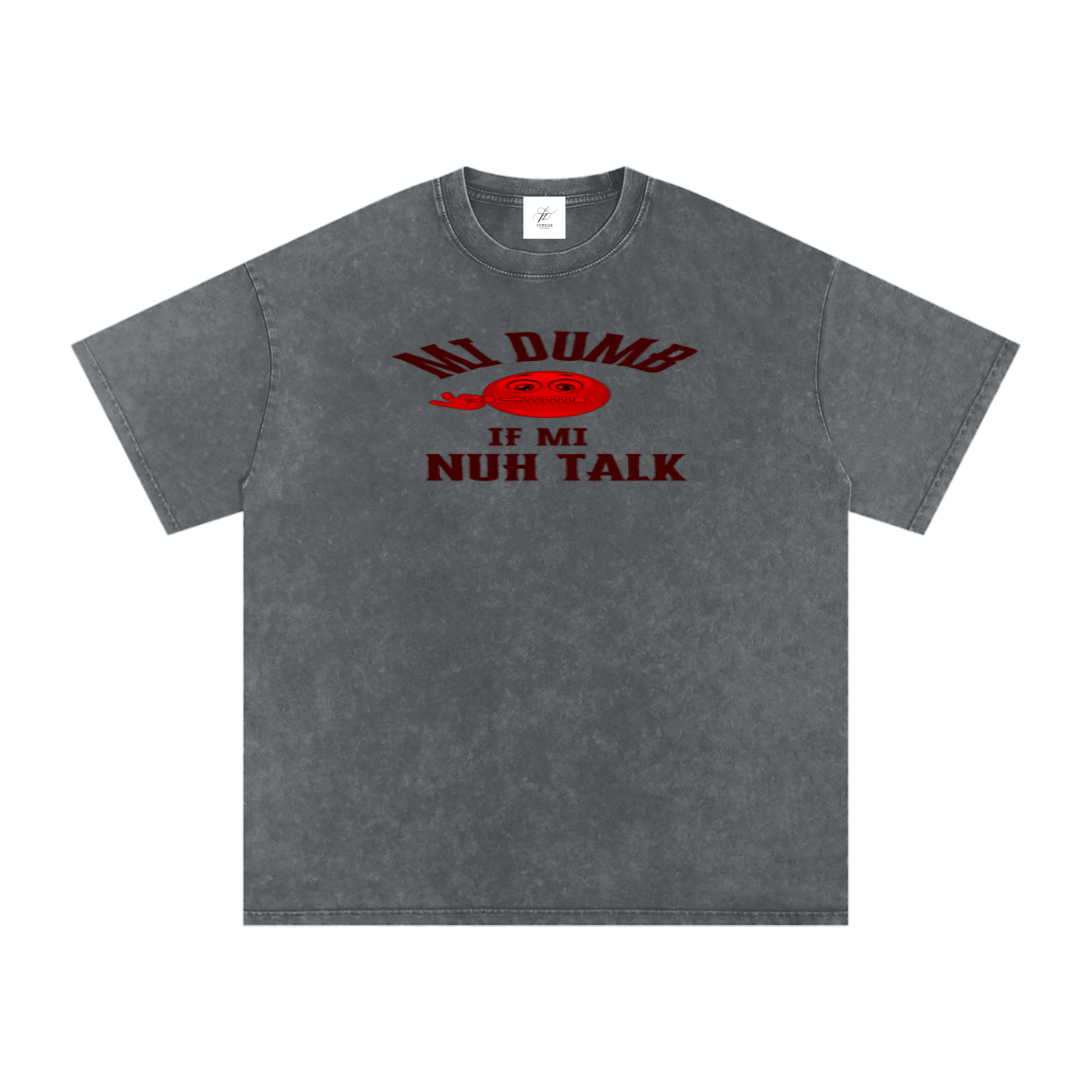 FZ Unisex Acid Wash Oversize Tee