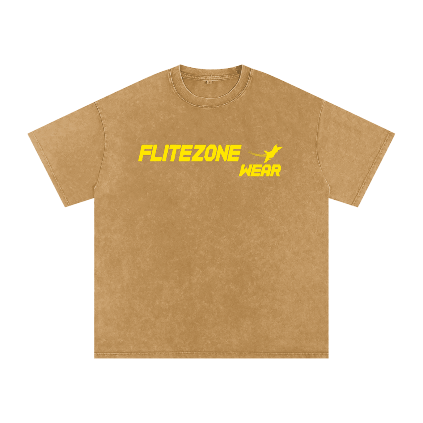 FZ Unisex Snow Washed Oversized Cotton Tee