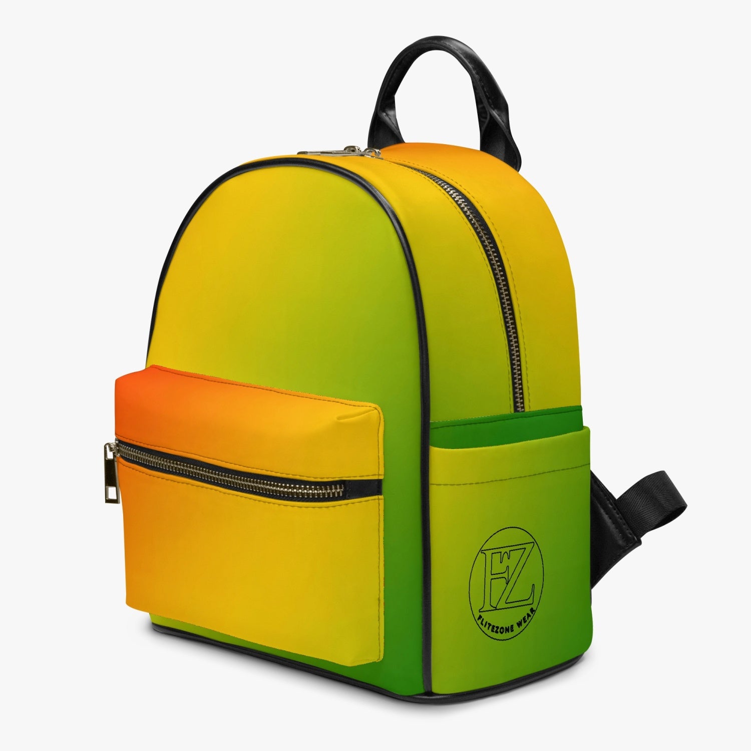 FZ Rasta Yaad Printed PU Backpack - FZwear