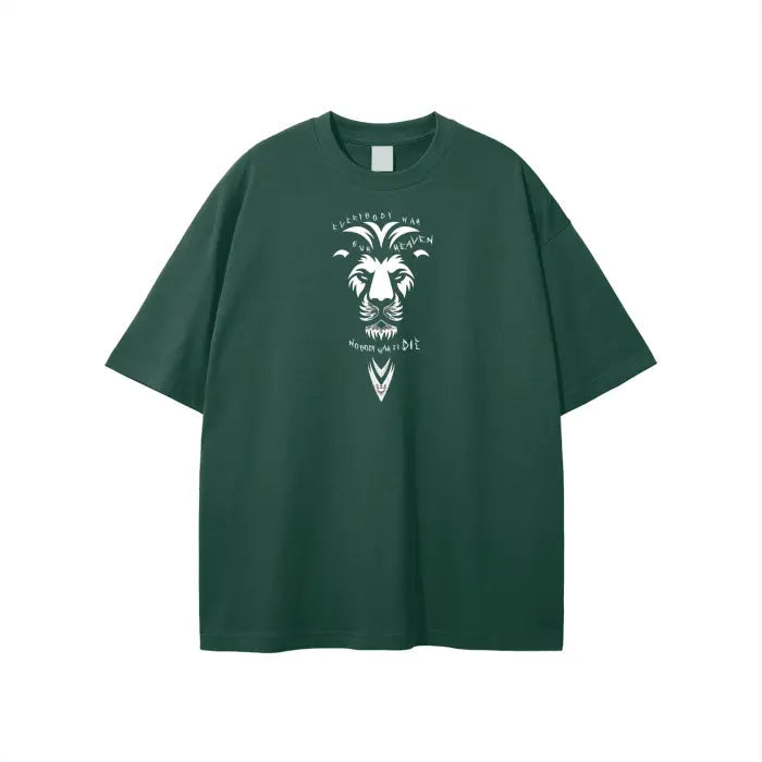 FZ Unisex Streetwear Solid Color Loose Fit FOG Tee