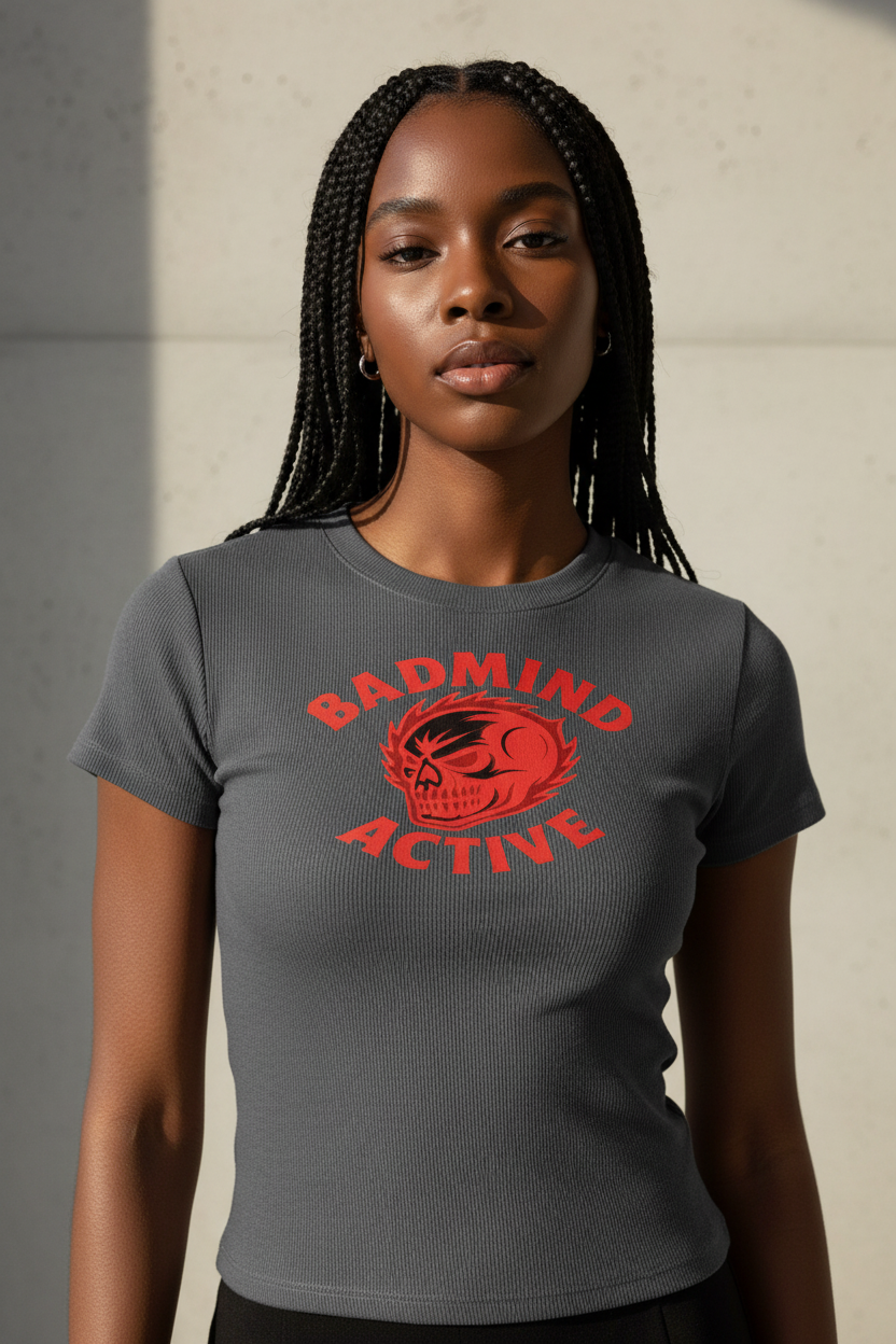 Charcoal - Black Female Model