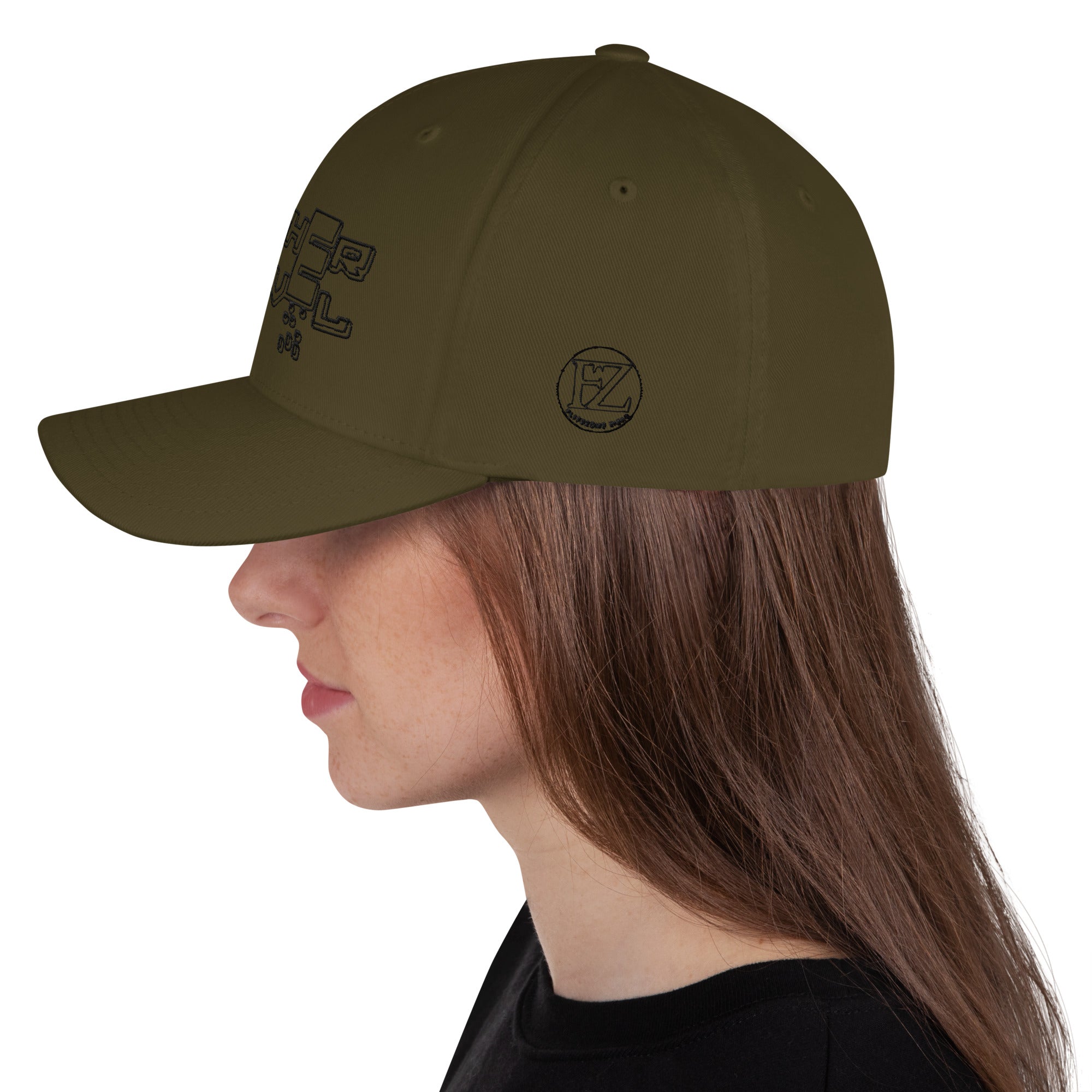 FZ Unisex Structured Twill Cap Hat - FZwear