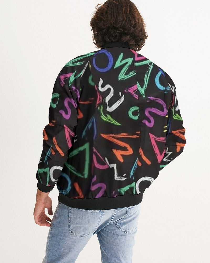 FZ AFRICAN ALPHA PRINT Men's Bomber Jacket - FZwear