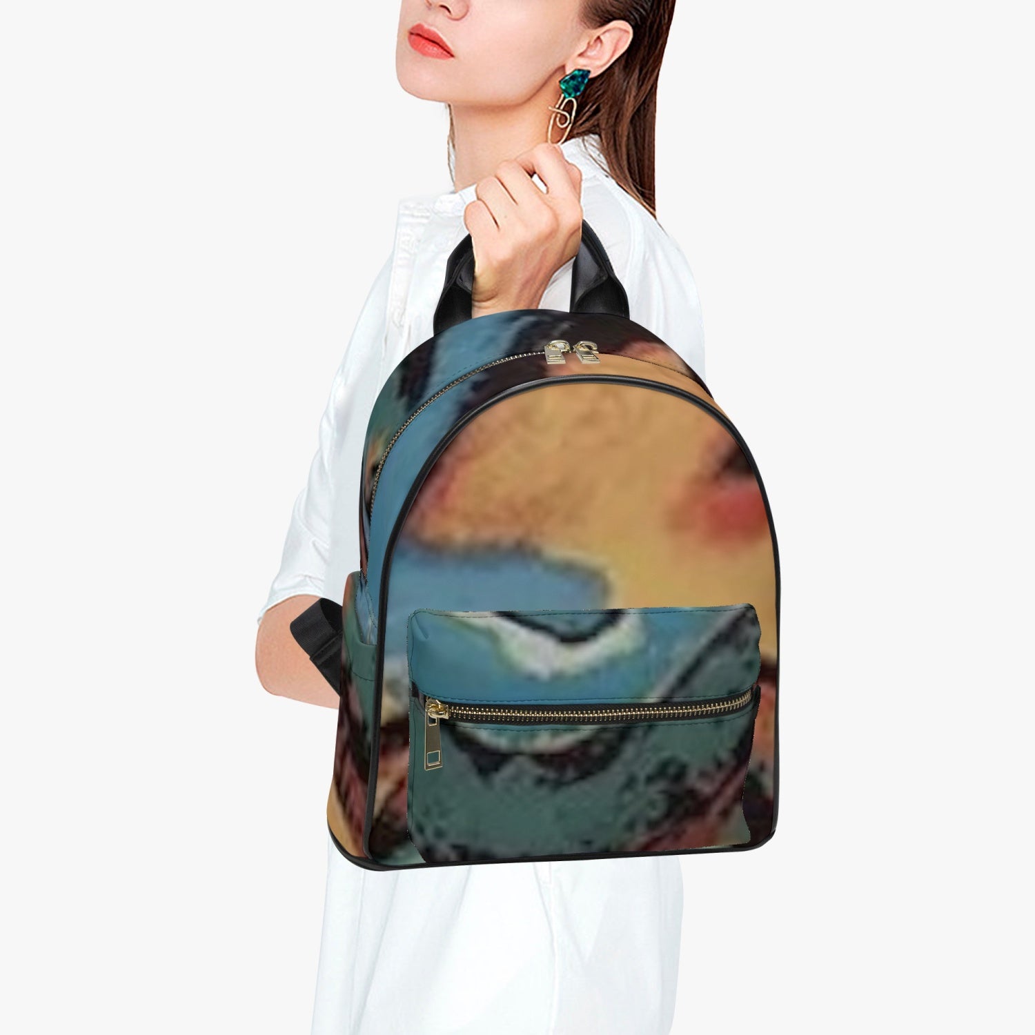 FZ Safari Printed PU Backpack - FZwear