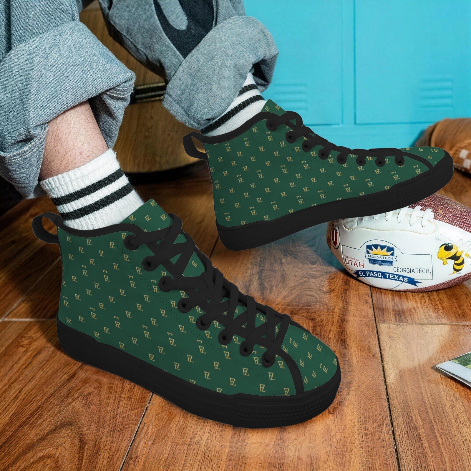 FZ Men's New Vancouver High Top Canvas Shoes