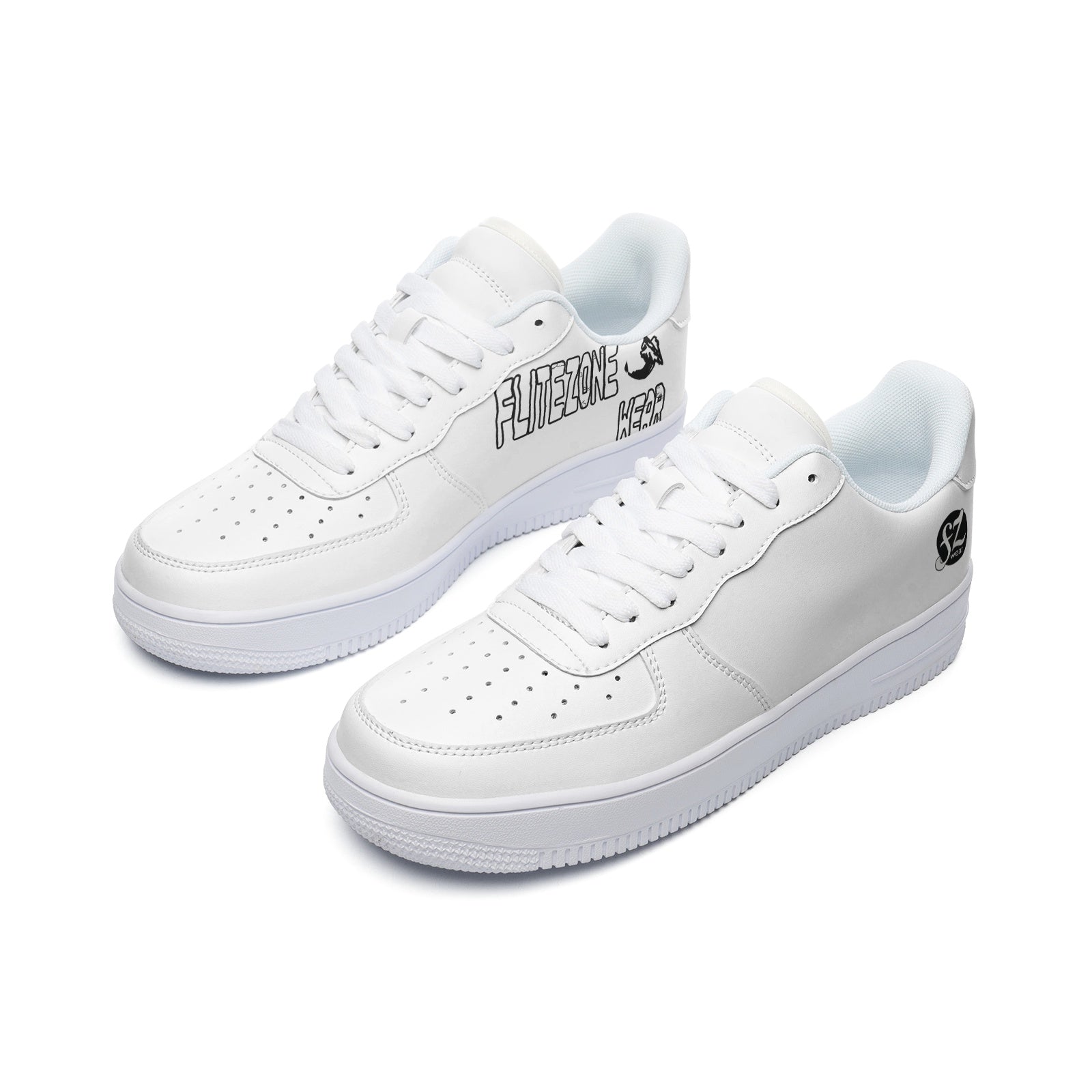 FZ Unisex Low Top Leather Sneakers