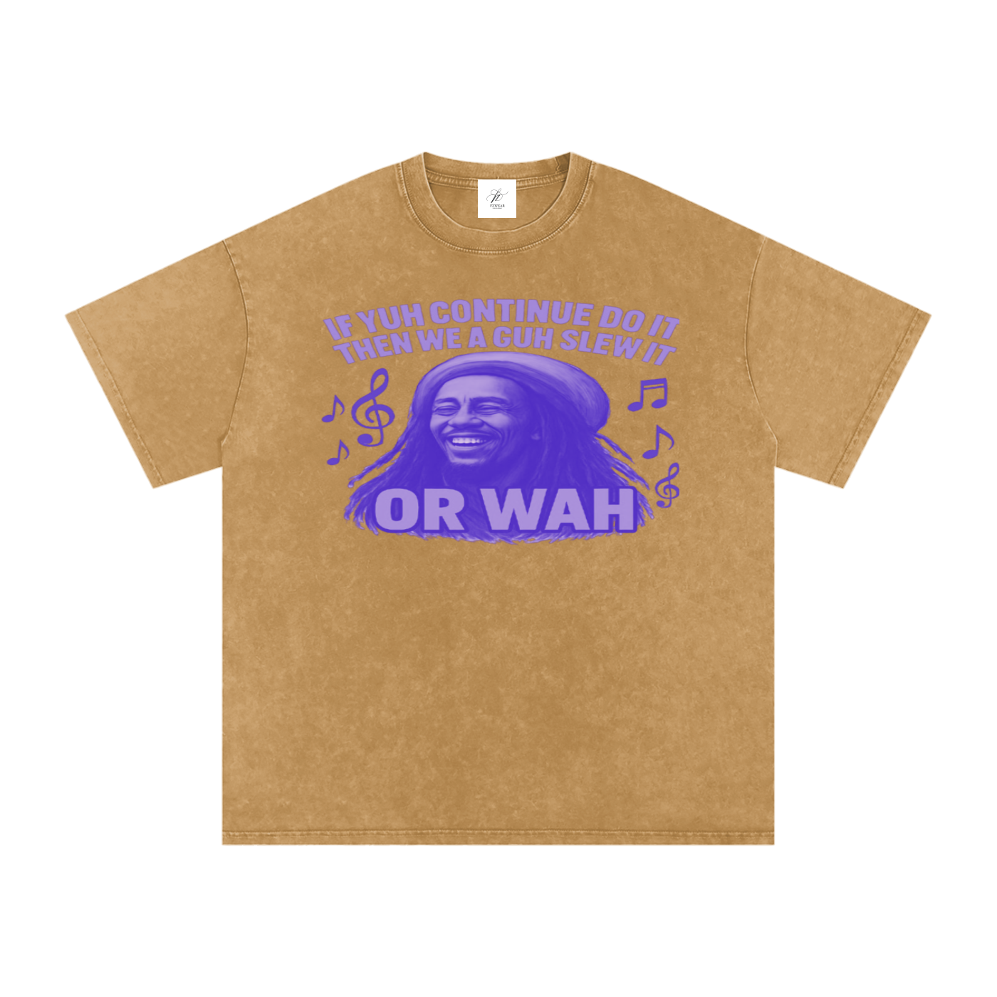 FZ Unisex Acid Wash Oversize Tee