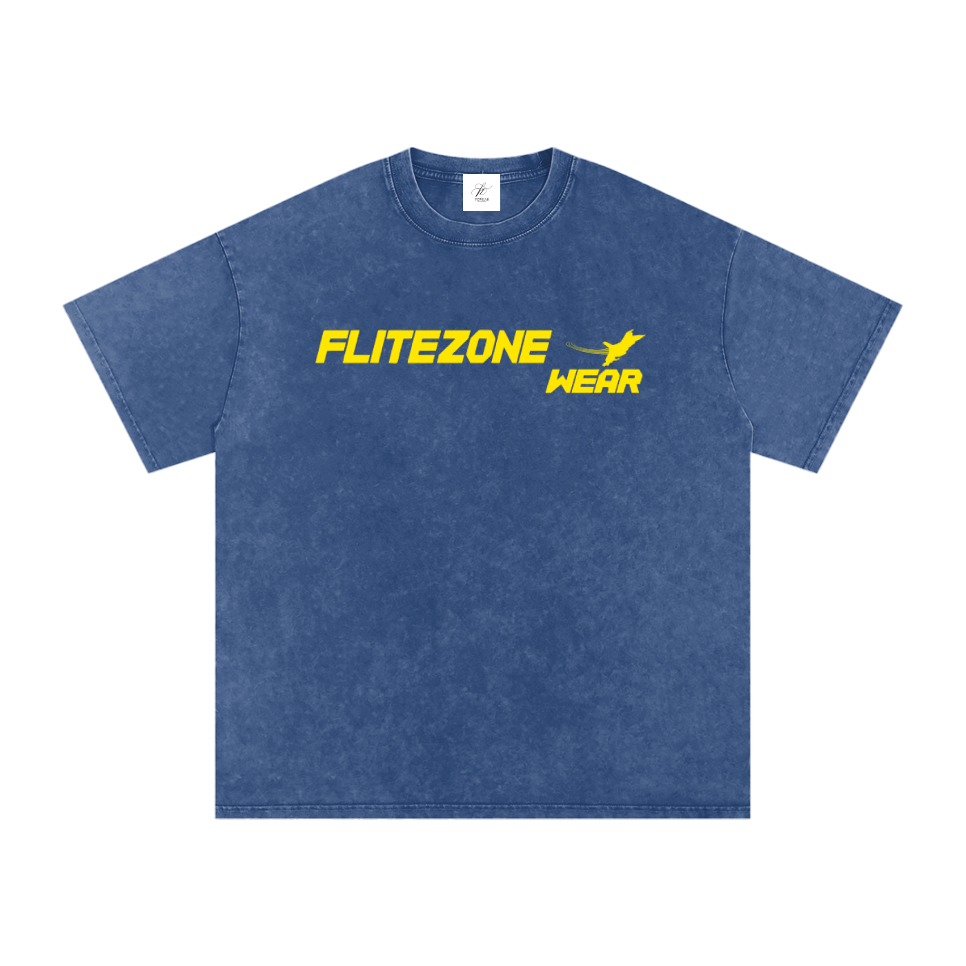 FZ Unisex Snow Washed Oversized Cotton Tee