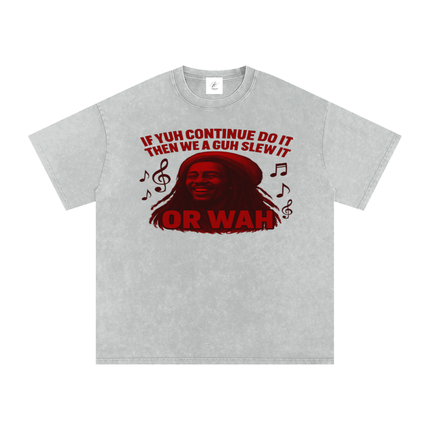 Acid Wash Oversize T-Shirt - 250 GSM