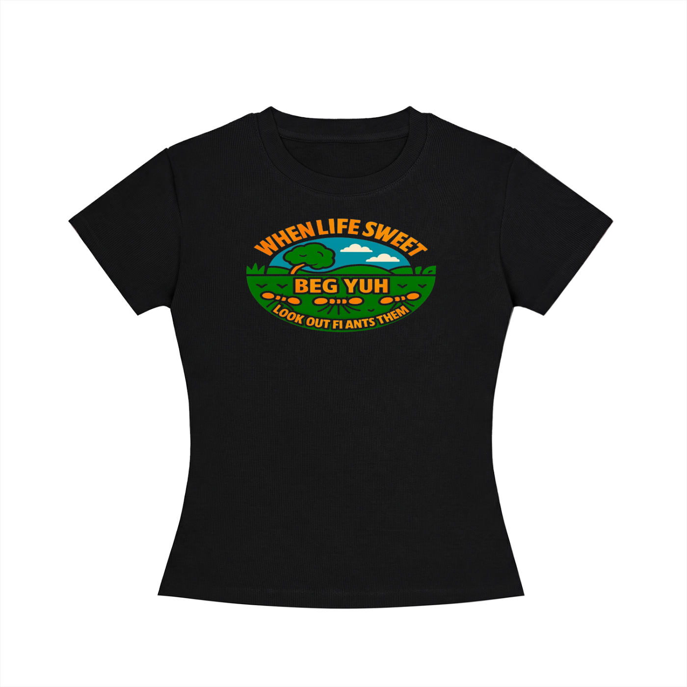 FZ Women's Slim Fit Crewneck Tee