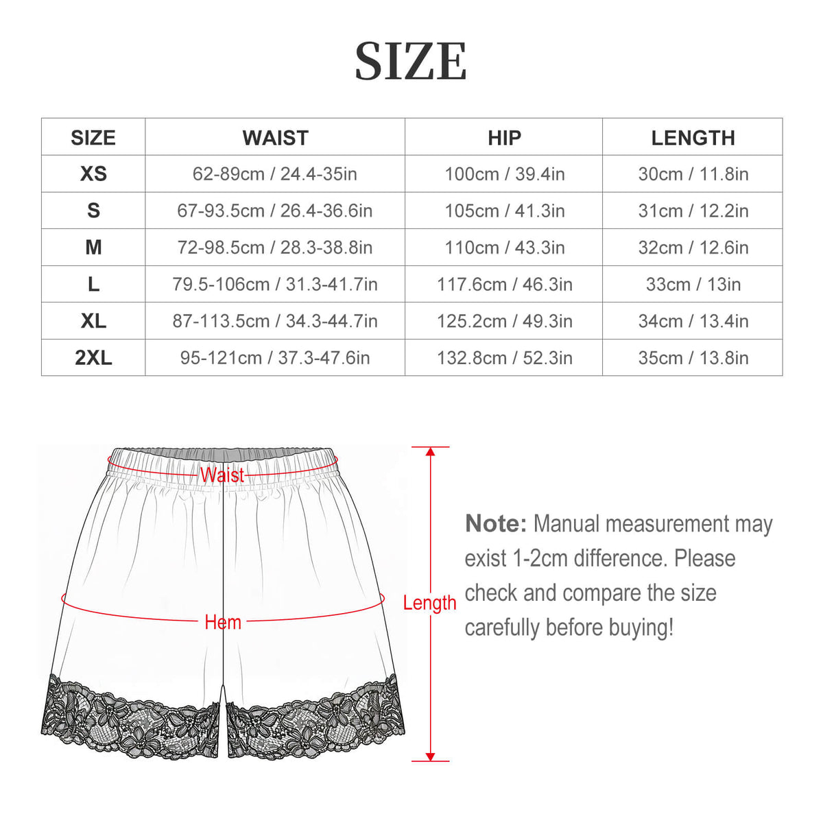 Custom Women Lace V Neck Spaghetti Strap Camisole Shorts Pajama Set