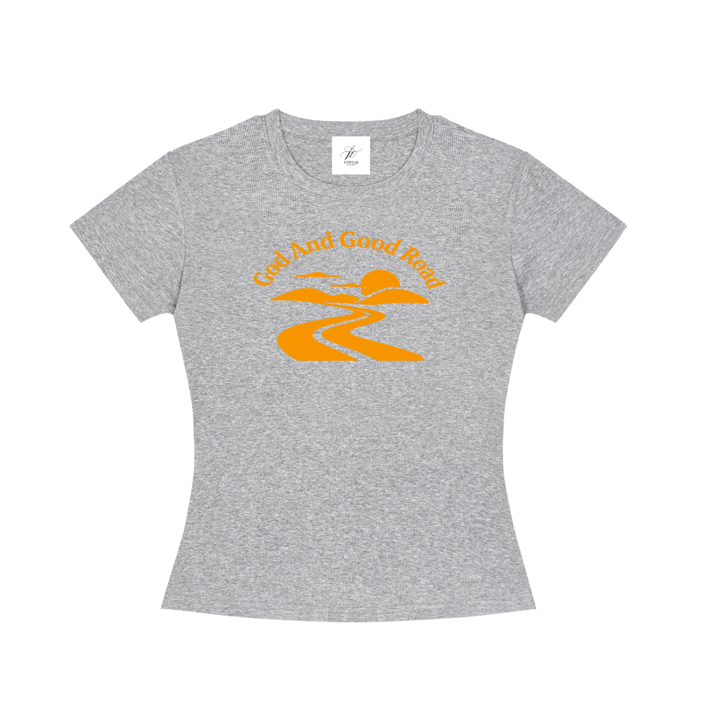 FZ Women's Slim Fit Good Road Crewneck Tee