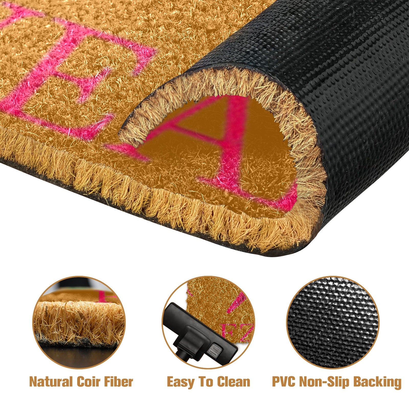 FZ Zone Natural Coir Doormat