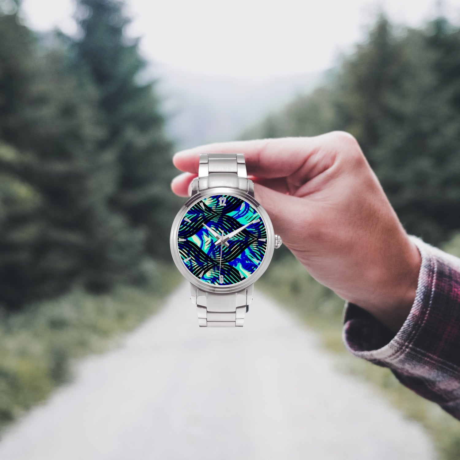 FZ Unisex Steel Strap Automatic Watch (With Indicators) - FZwear